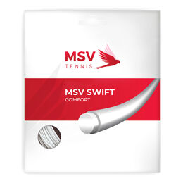 Cordages De Tennis MSV MSV SWIFT Tennissaite 12m weiß